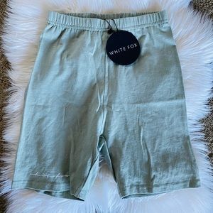 Whitefox biker shorts safe